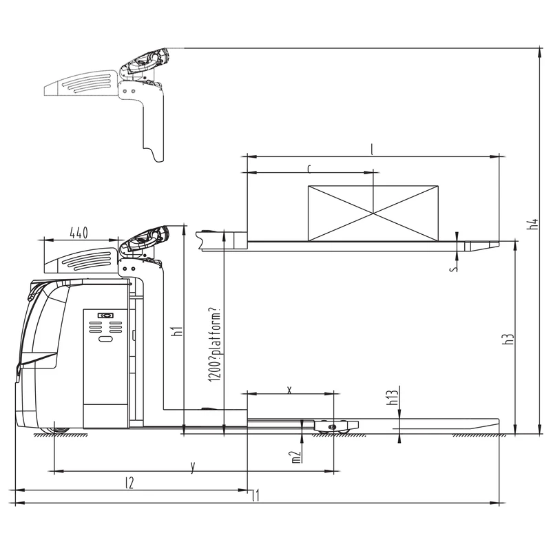 Komisionar NKV10/NKV12 nosivosti do 1200 kg