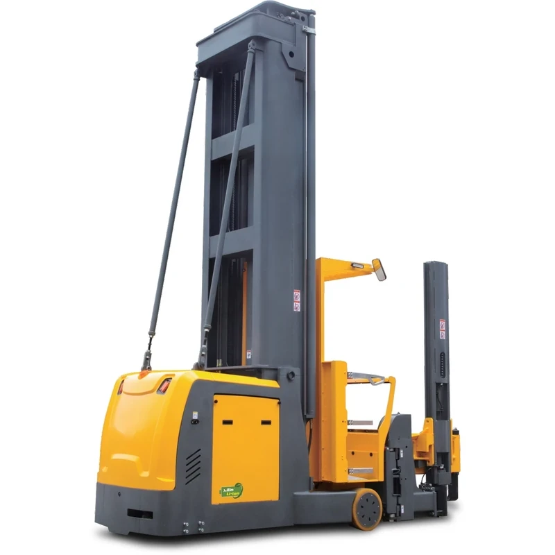 Regalni viljuškar za vrlo uske prolaze sa podizanjem rukovaoca (REV15TS), 1500 kg, 9200–13000 mm